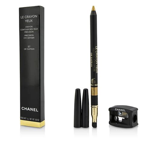 chanel le crayon yeux vert|Chanel sharpener.